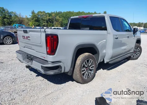 2025 GMC Sierra 1500 4Wd Short Box At4 from USA, damaged, VIN 3GTUUEEL4SG151797